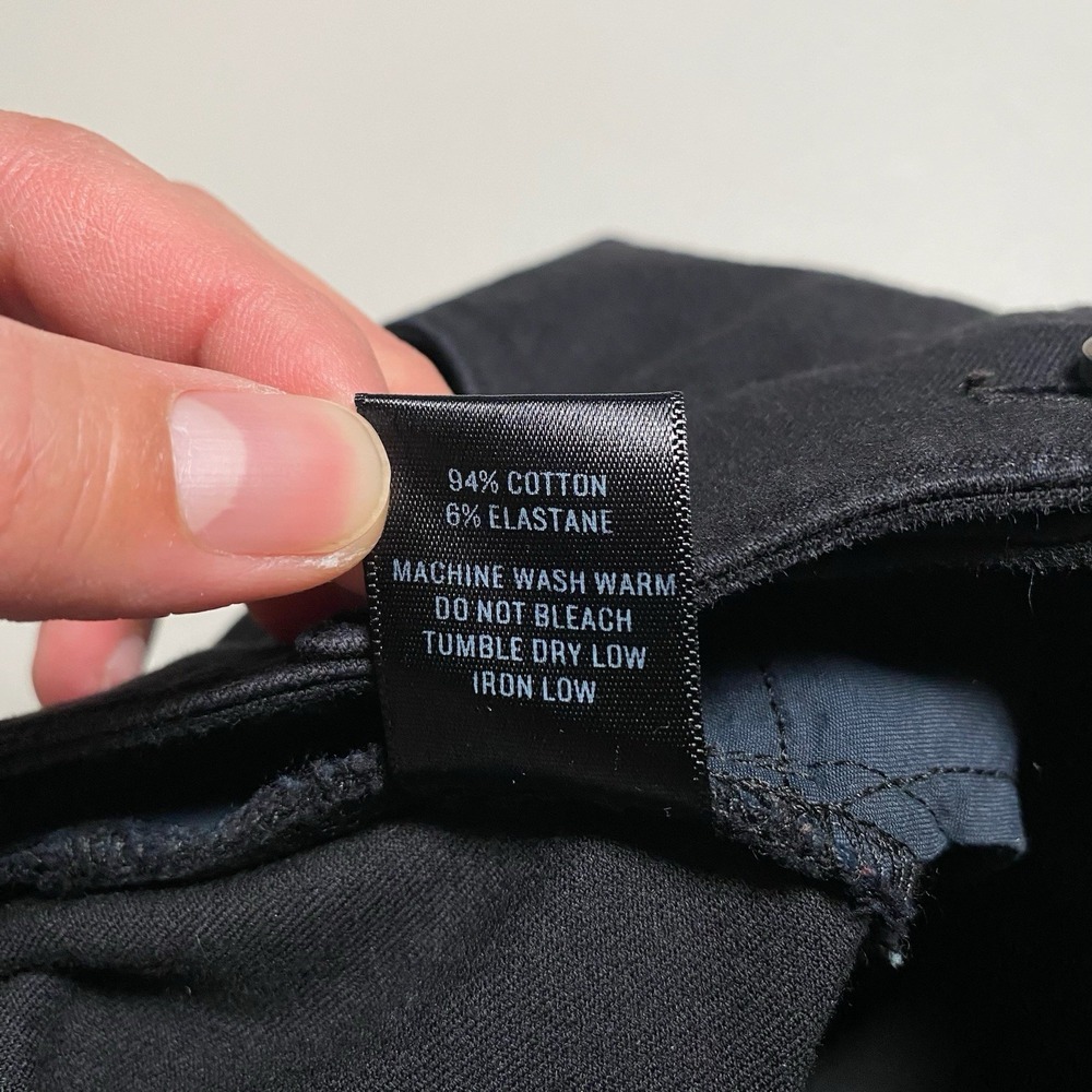Outlier Free/co Pants 28 (28x32) Mens 5 Pocket Black Stretch P146 USA - Picture 11 of 11